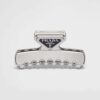 Prada Women Metal Hair Clip with Sophisticated and Versatile Allure