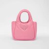 Prada Women Small Padded Prada Soft Nappa-Leather Bag-Pink