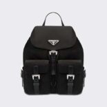 Prada Women Small Re-Nylon Backpack-Black