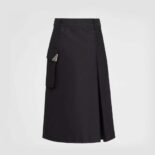 Prada Women Technical Canvas Skirt