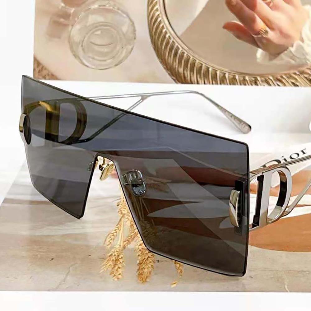 Dior Women 30Montaigne M1U Gray Mask Sunglasses 4 Dior Women 30Montaigne M1U Gray Mask Sunglasses - Image 4