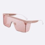 Dior Women DiorClub M1U Pink Dior Oblique Mask Sunglasses