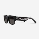 Dolce Gabbana D&G Women DG Elastic Sunglasses-Black