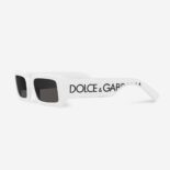 Dolce Gabbana D&G Women DG Elastic Sunglasses-White