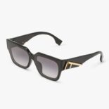 Fendi Women Fendi First Black Acetate Sunglasses