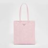 Prada Women Small Antique Nappa Leather Tote-Pink