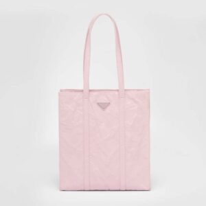 Prada Women Small Antique Nappa Leather Tote-Pink