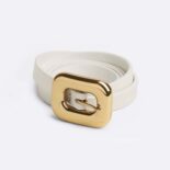 Bottega Veneta Women Chain Link Belt-White
