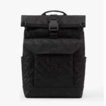 Burberry Women Orville Backpack with Raised Burberry Lettering at Front-Black