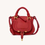 Chloe Women Marcie Mini Double Carry Bag-Red
