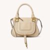 Chloe Women Marcie Small Double Carry Bag-Beige