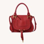Chloe Women Marcie Small Double Carry Bag-Red