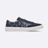 Dior Men B101 Sneaker Navy Blue CD Diamond Canvas Smooth Calfskin and Nubuck