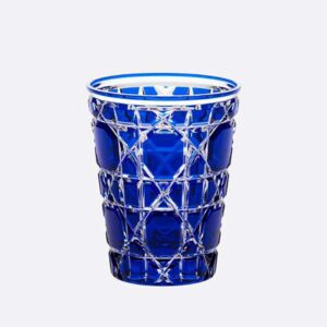 Dior Unisex Water Glass Blue Cannage