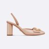 Dior Women C'est Dior Slingback Pump Nude Patent Calfskin