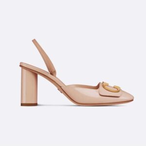 Dior Women C'est Dior Slingback Pump Nude Patent Calfskin