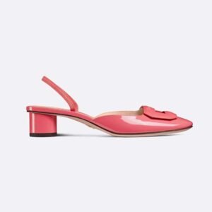 Dior Women Day Slingback Pump Indy Pink Patent Calfskin
