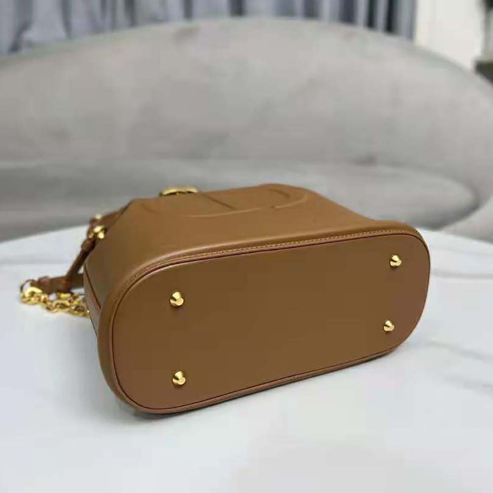 Small C'est Dior Bag Golden Saddle CD-Embossed Calfskin