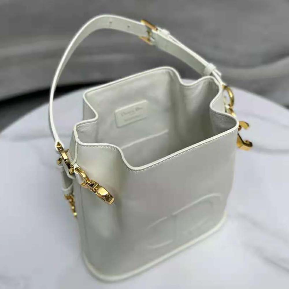 Dior Women Medium C'est Dior Bag Latte CD-Embossed Calfskin