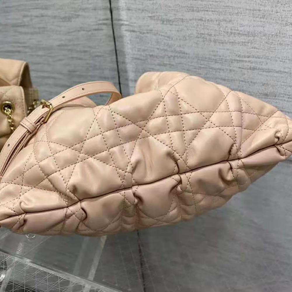 Dior Women Medium Dior Ammi Bag Sand Pink Supple Macrocannage Lambskin 6 Dior Women Medium Dior Ammi Bag Sand Pink Supple Macrocannage Lambskin - Image 6