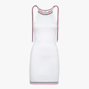 Fendi Women White Viscose Dress