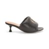 Loewe Women Anagram Padded Mule in Lambskin-Black