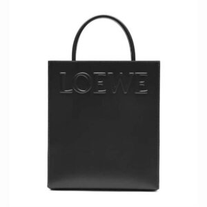 Loewe Women LOEWE Standard A4 Tote in Sleek Calfskin-Black