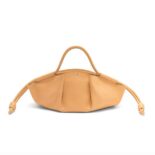Loewe Women Small Paseo Bag in Shiny Nappa Calfskin-Orange