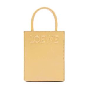 Loewe Women Standard A5 Tote in Sleek Calfskin-Beige