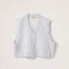 Miu Miu Women Embroidered Cotton Fleece Sweatshirt