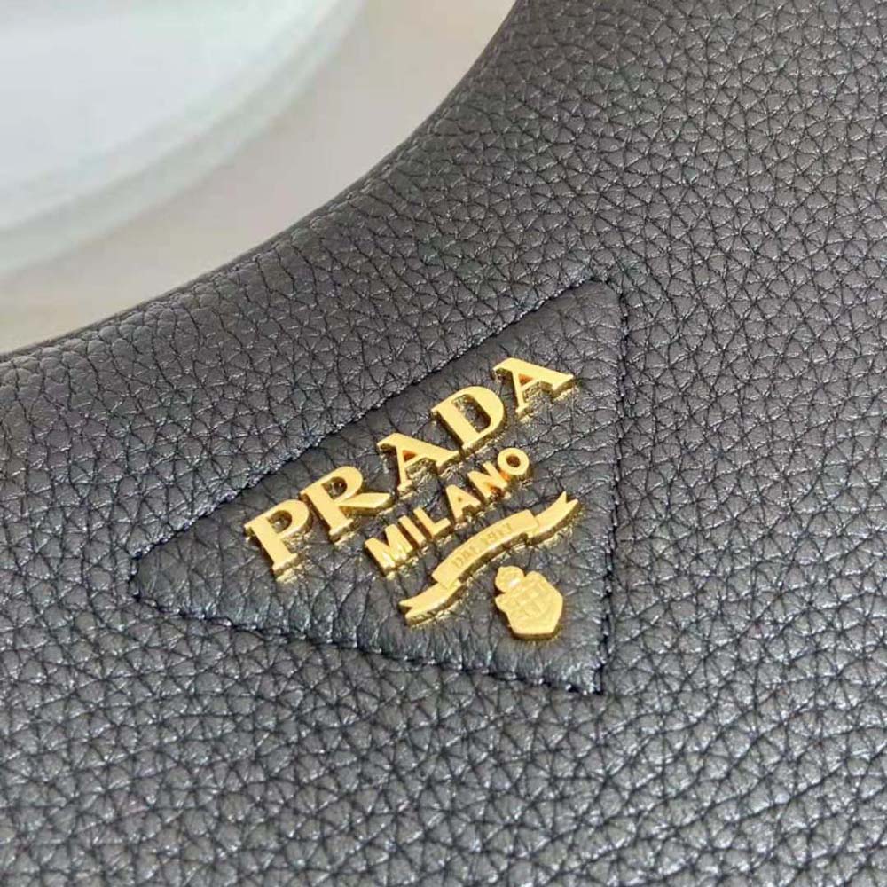 Prada Women Leather Shoulder Bag-Black 9 Prada Women Leather Shoulder Bag-Black - Image 9