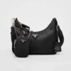 Prada Women Re-Edition 2005 Re-Nylon Bag-Black