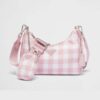 Prada Women Re-Edition 2005 Printed Re-Nylon Bag-Pink