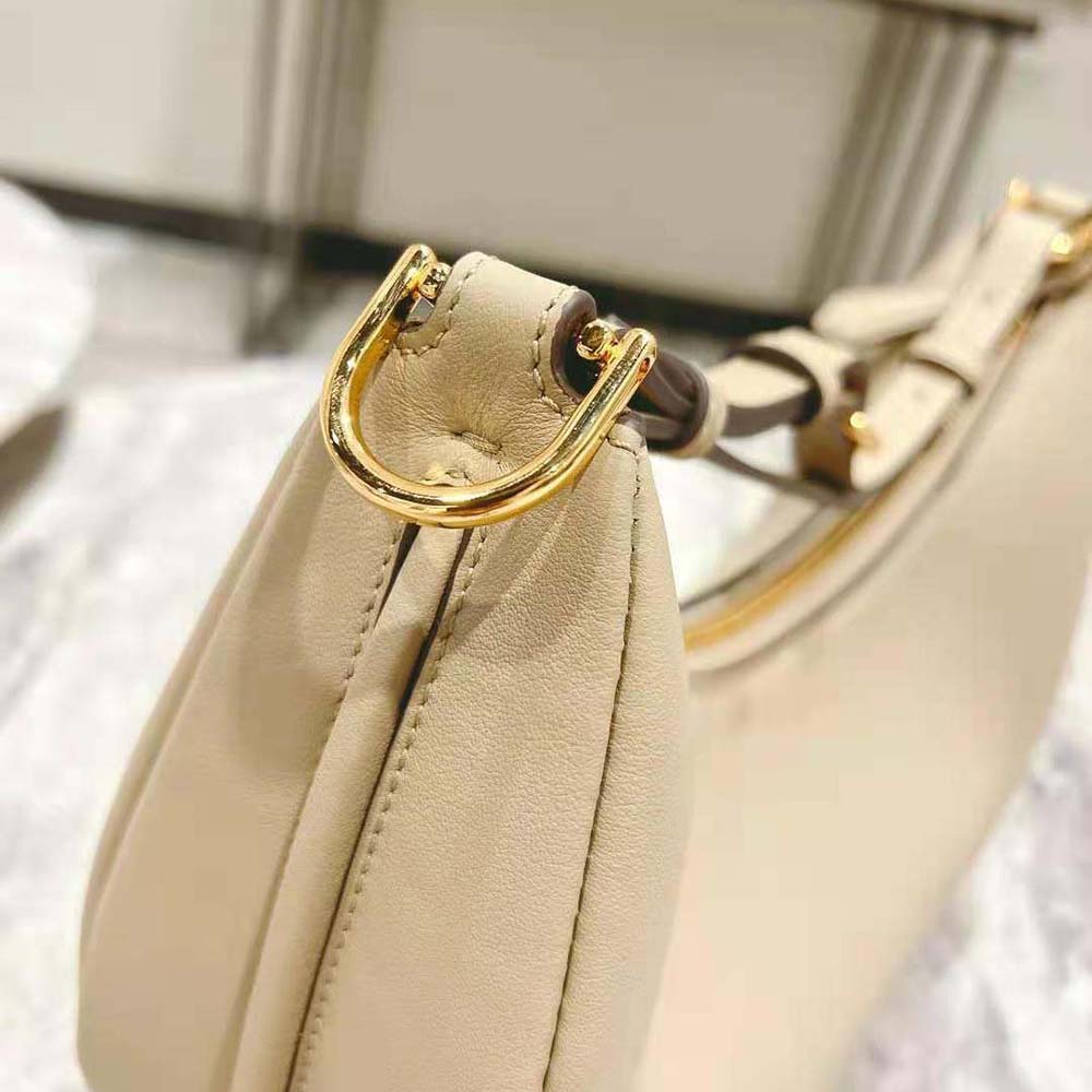 Fendi Women Fendigraphy Small Beige Leather Bag 10 Fendi Women Fendigraphy Small Beige Leather Bag - Image 10