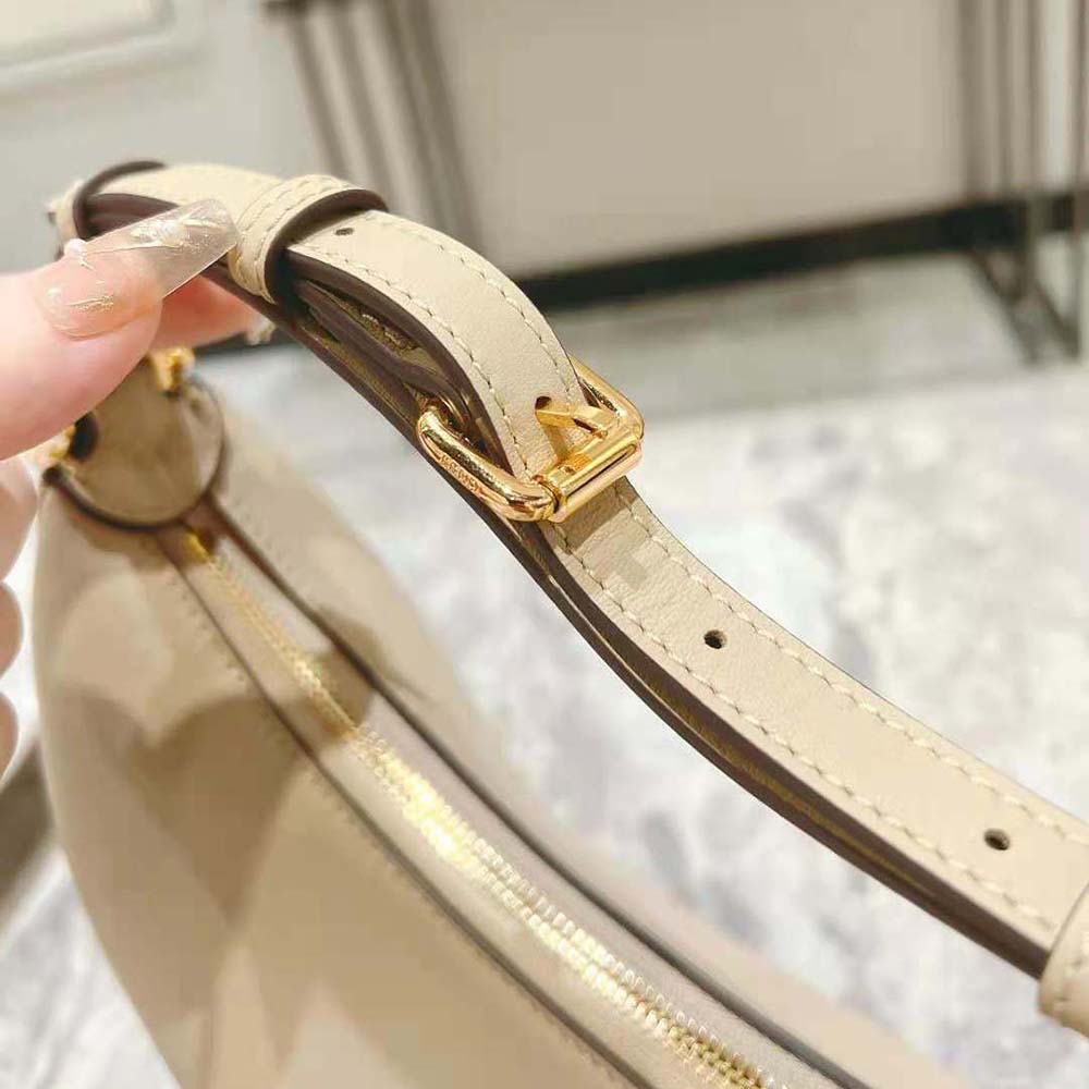 Fendi Women Fendigraphy Small Beige Leather Bag 9 Fendi Women Fendigraphy Small Beige Leather Bag - Image 9