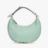 Fendi Women Fendigraphy Small Mint Green Leather Bag