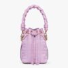Fendi Women Mon Tresor Purple FF Canvas Mini-bag
