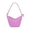 Loewe Women Mini Hammock Hobo Bag in Classic Calfskin-Rose