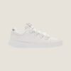 Miu Miu Women Leather Sneakers with Lettering Logo