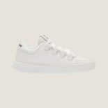 Miu Miu Women Leather Sneakers with Lettering Logo