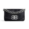 Balenciaga Women BB Soft Small Flap Bag in Black 10 Balenciaga Women BB Soft Small Flap Bag in Black