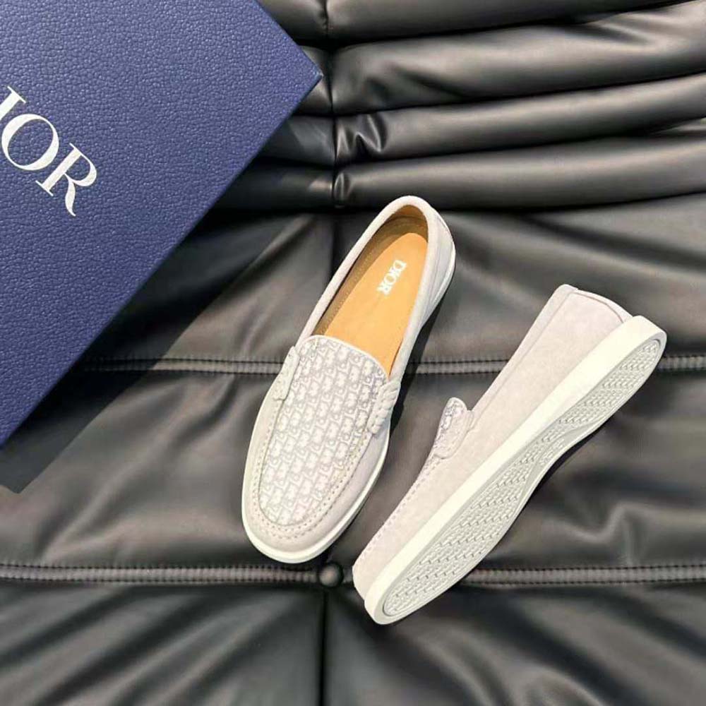 Dior oblique online loafers