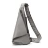 Loewe Men Anton Sling in Supple Smooth Calf and Jacquard-Grey