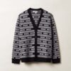 Miu Miu Women Wool Cardigan-Black