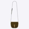Saint Laurent YSL Women Kaia Small Satchel in Suede