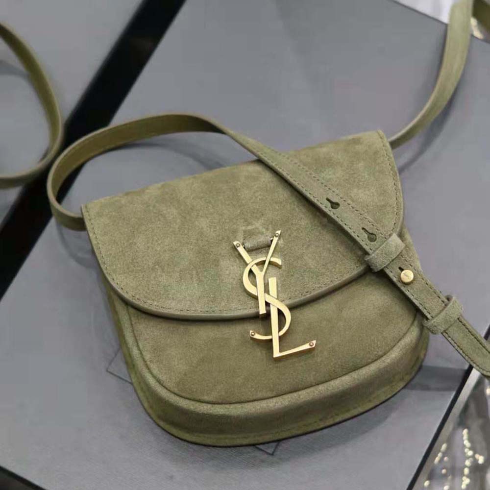 Saint Laurent YSL Women Kaia Small Satchel in Suede 3 Saint Laurent YSL Women Kaia Small Satchel in Suede - Image 3