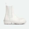 Bottega Veneta Women Fireman Chelsea Ankle Boot-White