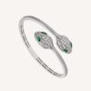 Bvlgari Women Serpenti 18 kt White Gold Bracelet Set