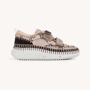 Chloe Women Nama Slip-on Sneaker-Brown