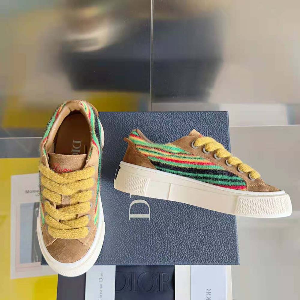 Fashion dior rainbow sneakers